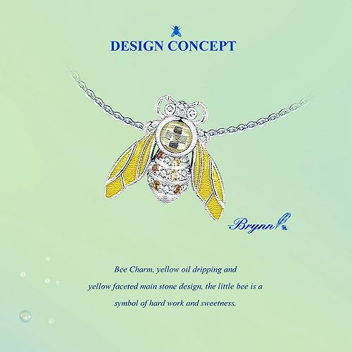 Abalorios de abeja y cuentas de cristal amarillo para pulseras DIY 3