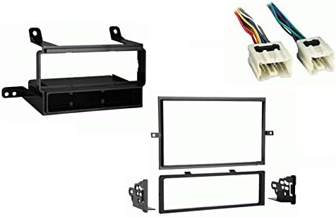 Harmony Audio Radio Install Bundle Fits Nissan Frontier XE SV 2009-2012 with Metra 99-7581 DIN Dash Kit