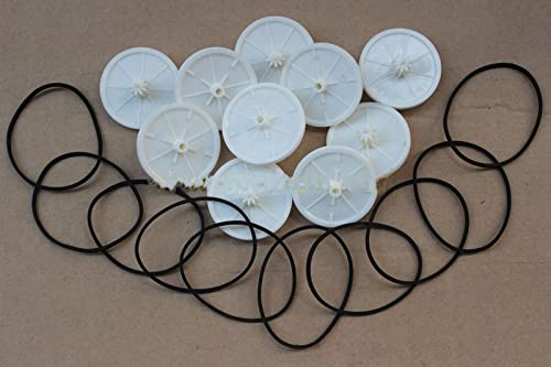 EEEONEOriginal CDM4 CDM-4 M4 Optical pickup Laser lens gear with belt for Marantz CD CDM4 gear CDM-4 gear M4 gear 10pcs opticals