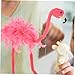 Totority Flamingo Marionette Puppet Lightweight String Animal Puppet Toy for Interactive Stage Shows and Creative Play 22.4 Inch Hand for Kids