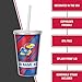 Rico Industries NCAA Kansas Jayhawks 16oz Personalized Tumbler W/Straw - Team Colored Travel Tumbler - Keeps Drinks Cold or Hot- Reusable Straw Included
