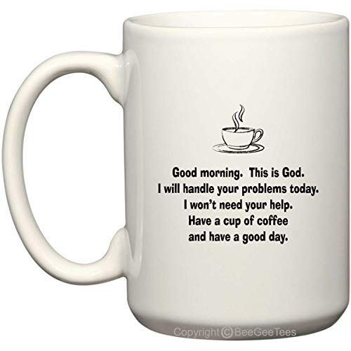 Taza de Cerámica Blanca 15 oz miniatura 1