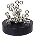 Magnetic Desktop Sculpture - Stacking Nuts - in Burlap Carry Storage Bag