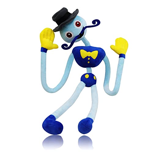 Mafagwre Huggy Wuggy Daddy Long Legs Plush Doll, Daddy Long Legs Peluche Bleu Toys Poppy Playtime Kissy Missy Cadeau de poupée en Peluche pour garçons et Filles Cover