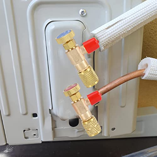 Válvula de seguridad líquida para aire acondicionado 2 pcs miniatura 5
