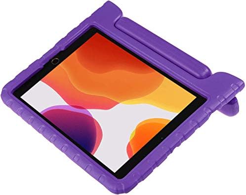 BelleStyle Kids Shockproof Case Cover for iPad 9.7 Inch 2018/2017, iPad Air/iPad Air 2 (Purple)