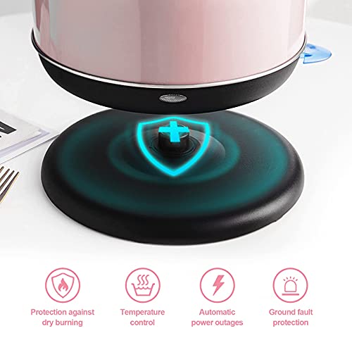 Hervidor eléctrico YiiMO 2L acero inoxidable con termómetro miniatura 5
