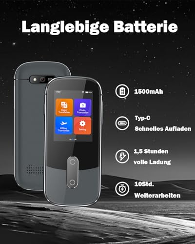 Wooask Sprachübersetzer Ohne Internet, Übersetzer Gerät Testsieger, Translator W09 Übersetzer Echtzeit 144 Sprachen mit sprachausgabe/Offline/Foto Sprachübersetzer für Reisen,Lernen und Business