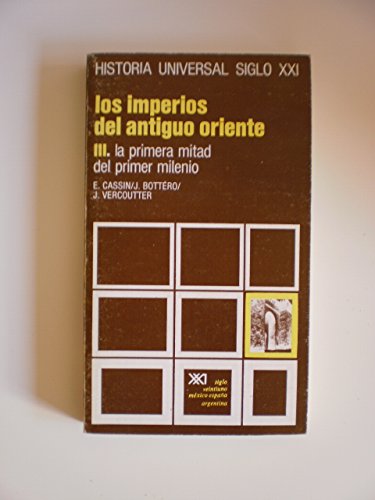 Portada de Los imperios del Antiguo Oriente. III. La primera mitad del primer milenio