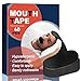 Produktbild Mouth Tape for Sleeping-Sagen Sie Schnarchen und Mundtrockenheit mit 40 Stück Nanomaterial Nachts - Exquisit Verpackt für Einfache Anwendung und Bequemen Schlaf, Schwarz