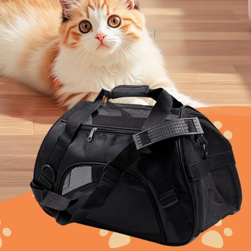 Transportín para gatos sin tirones con funda acolchada para evitar el estrés 3