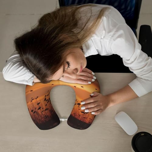 Almohada de viaje espuma memoria tamaño único miniatura 7