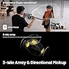 Insta360 Mic Pro Transmitter Black, Wireless Mini Lavalier Microphone for iPhone/Camera/Android, Video Recording, Bluetooth, Customizable E-ink Display, 3-Mic Array, 32-bit Float Internal Recording #2