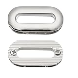 uxcell 2Pcs Screw Together Grommets, 1 inch Alloy Screw-in Oval Eyelets Grommets Bag Loop Curtain Grommets for DIY Sewing Clothes Leather Handbag Replacement, White