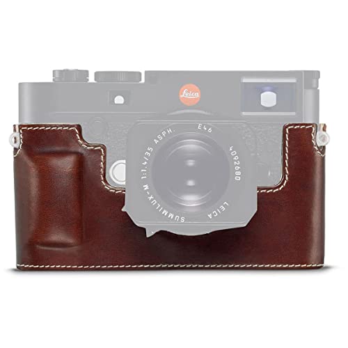 Leica M10 Protector, Leather, Vintage Brown #TOP25