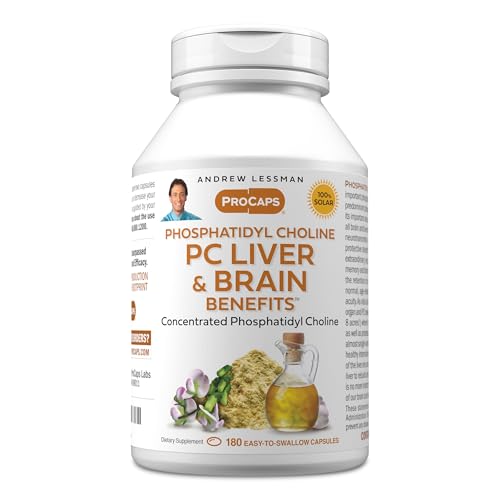 Image of Andrew Lessman ProCaps PC Liver & Brain Benefits 180 Softgels
