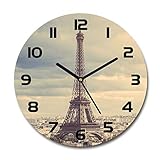 🕗 Präzises, leises und gleichmäßiges Quarzwerk. Klare und lesbare Nummern.