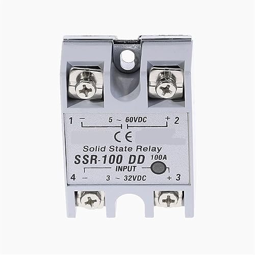 Relais statique SSR-100DD 100A pour stabiliser vos circuits de commande DC sans arc électrique