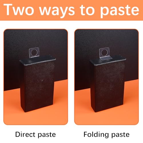 image for lipetol 1500Pcs Hang Tabs Self Adhesive Hanging Tabs 1.3×0.9 Inch, Cl