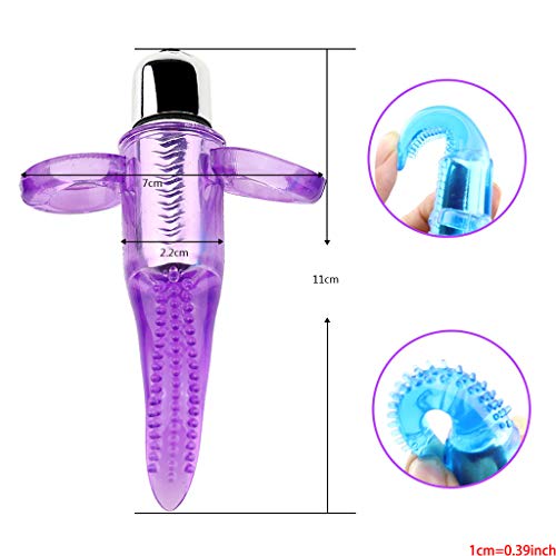 FifiMIN 7Pcs Silicone ES Τṙaiṇѐṙ Six Toys for Couples Kit Toys for Men Women