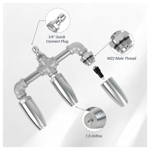 3-in-1 Turbo Nozzle for Pressure Washers