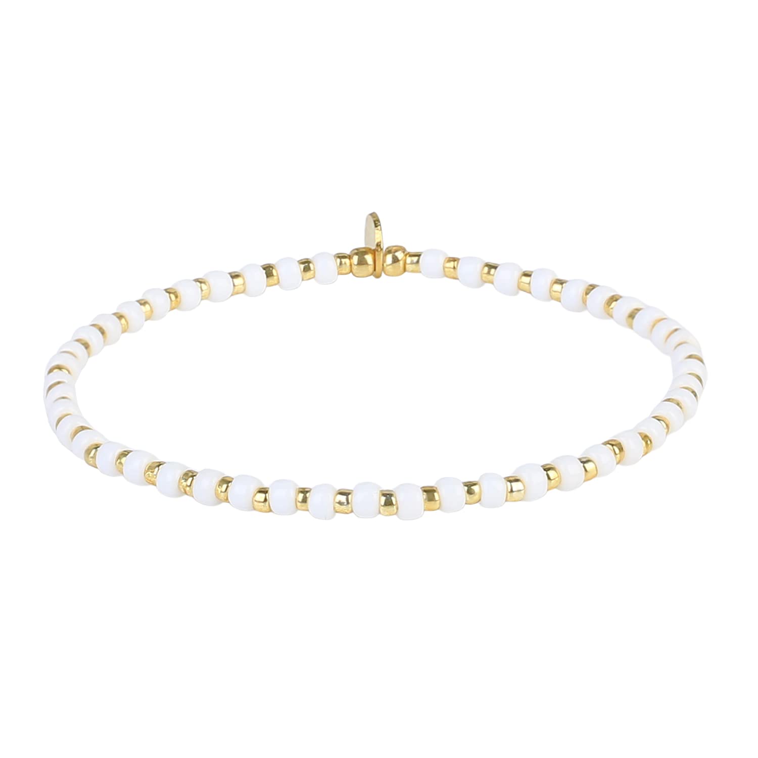 KELITCH Damen Freundschaftsarmbänder Perlen Strang Armbänder