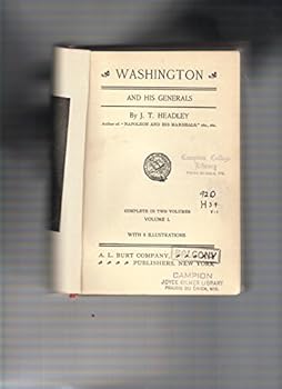 Hardcover Washington & His Generals Volume 1 Book