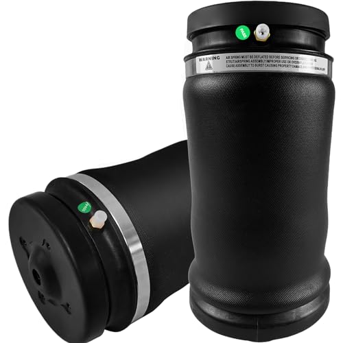 Pair Rear Air Spring Suspension Compatible with 2007-2019 Mercedes Benz W164 X164 GL320 GL350 GL450 GLE350 GLE450 AMG ML320 ML350 ML450 1643201025 1643200725 1663200325