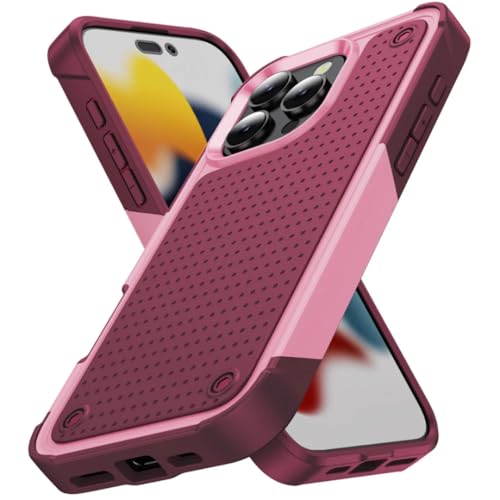 Coque antichoc iPhone 11 rose protection renforcée silicone housse de téléphone portable