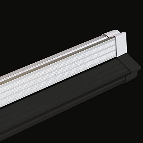 Led Tube T8 3FT 90cm with G13 Socket 14W 1000lm Warm White 3000K Garage Lighting Neon Light Energy Saving Easy Installation Fitting on Wall or Ceiling Milky White Cover
