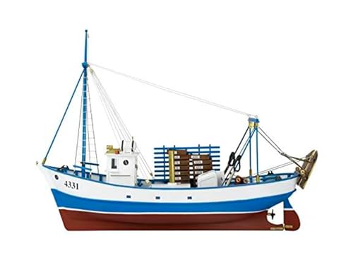 Miniatura 6 de Artesanía Latina - Maqueta De Barco En Madera - Barco De Pesca, Mare Nostrum - Modelo 20100-N, Escala 1:35 - Maquetas Para Montar - Nivel Medio