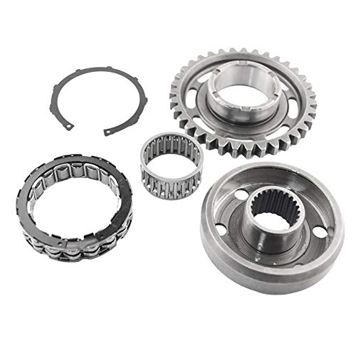 Road Passion Starter Clutch One Way Bearing Gear Assy Replacement for Honda TRX450R 2006-2009/TRX 450ER 2006-2014/CRF450X 2005-2009 2012-2017