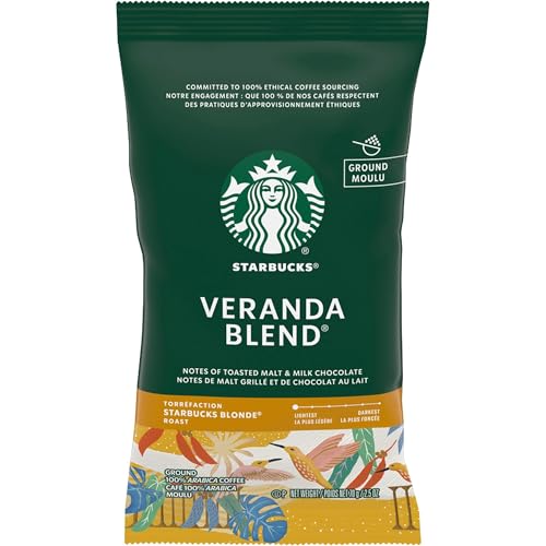 Starbucks SBK11020676 Premium Blonde Roast Ground Coffee, 2.5oz (Pack of 18) Packaging may vary - image 2