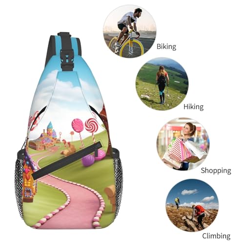 Bolso cruzado tipo bandolera para hombres y mujeres miniatura 6