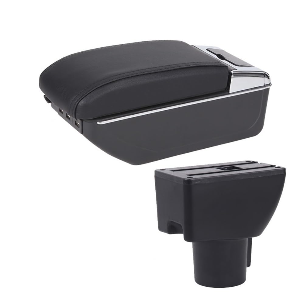 Aierdeyp B2 Black Line 7Usb Car Armrest Box For Hyundai For Getz Car Armrest Box