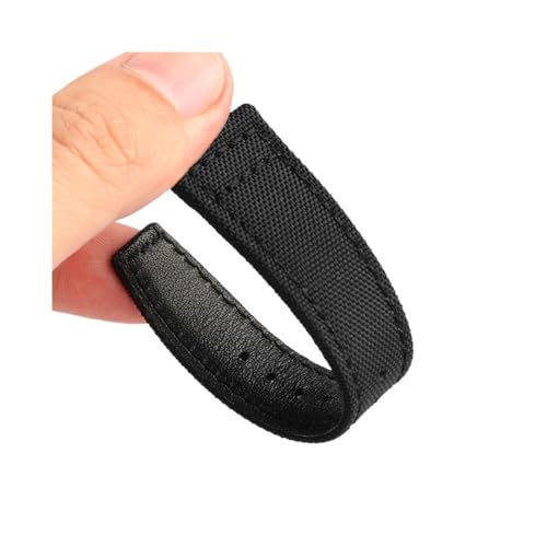 Bracelet montre nylon 20mm pour IWC Pilot Spitfire avec fermoir pliant