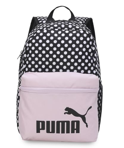 PUMA Backpack, Black-Polka Dot AOP, OSFA