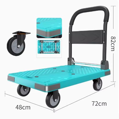 Carretilla plegable de mano resistente para oficina miniatura 2