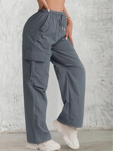 Image of LITZO Cotton Cargo Pants for Women || Womens Cargo Pant (L-51-55)
