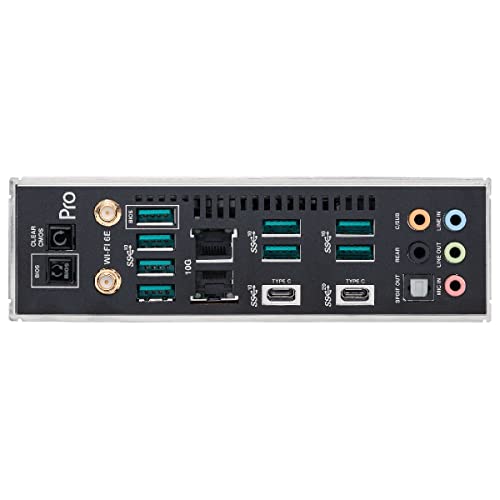 Pro WS WRX80E-SAGE SE WIFI II Scheda Madre Workstation AMD WRX80 Ryzen Threadripper PRO EATX, 2 LAN 10G Intel, 2 USB 3.2 Gen 2 Type-C, 7 slot PCIe 4.0 x16, 3 M.2 PCIe 4.0, WIFI 6E - Scheda madre - Immagine 4