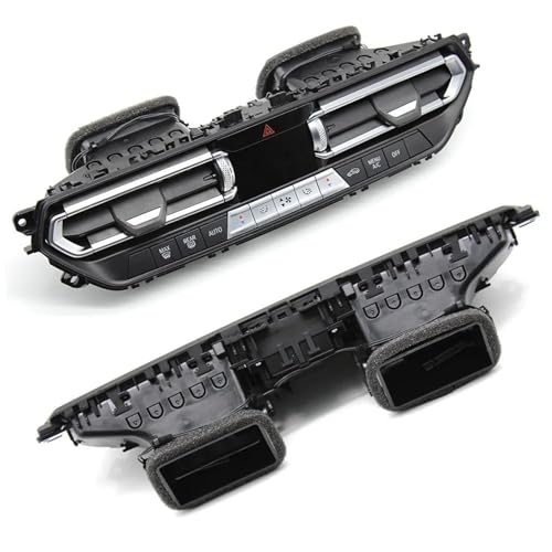 Grille de ventilation centrale BMW orientable pour climatisation fluide - 5