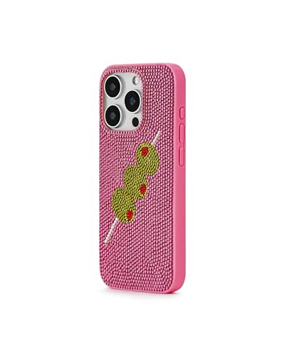 Image of JW PEI Olive Skewer Rhinestone Phone Case - Pink