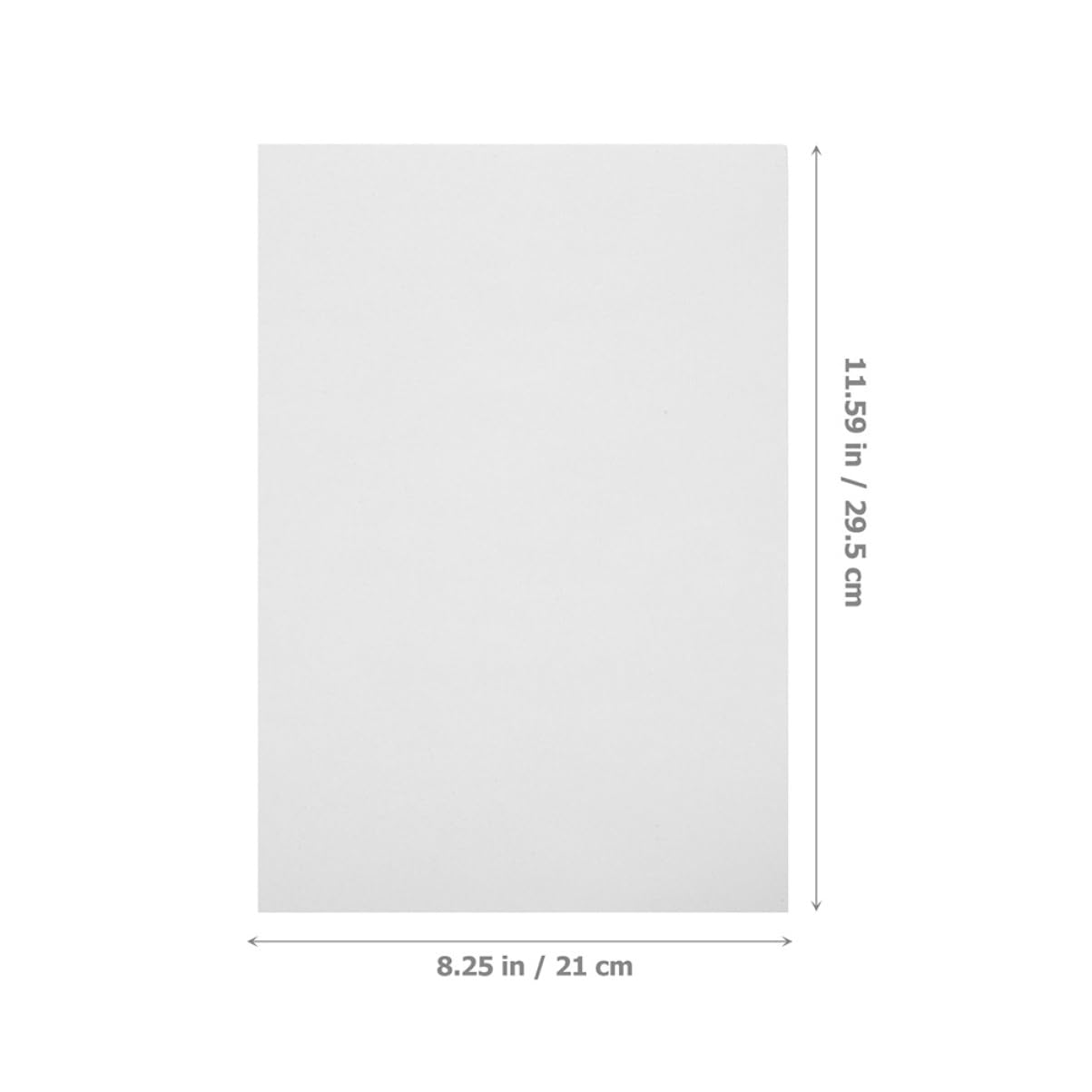 DOITOOL 100 Blatt Weißes Aquarellpapier 160g/m² Zeichenpapier für Kinder und Künstler Dickes Papier für Wasserfarben zum Malen und Basteln zu Hause