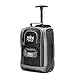 Produktbild Aerolite MiniMAX 18.20L Ryanair 40x20x25 Maximale Größe Handgepäck unter dem Sitz Trolley-Rucksack Handgepäcktasche für die Handgepäckkabine mit 2 Jahren Garantie (Schwarz/Grau)