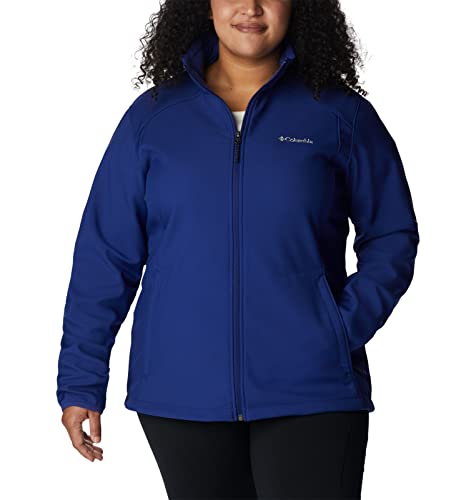 Image of Columbia Women Polyester Short Length Kruser Ridge II Softshell Hiking and Trekking Jacket