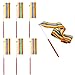 Yongbest Gymnastic Ribbon,6 Stück Rhythmic Gymnastics Ribbon 2 Meter Tanzen Streamer Regenbogen Band für Kinder Tanzen Streamer Rhythmisch