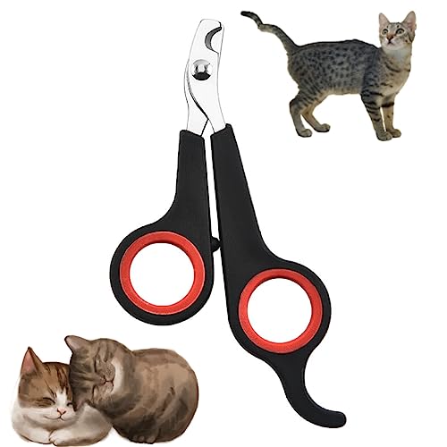 BANSHAN Cat Nail Clippers, Professional Pet Nail Trimmers & Claw Scissors for Small Breed Dog, Kitten, Rabbit, Bird, guinea pig and Small Animals