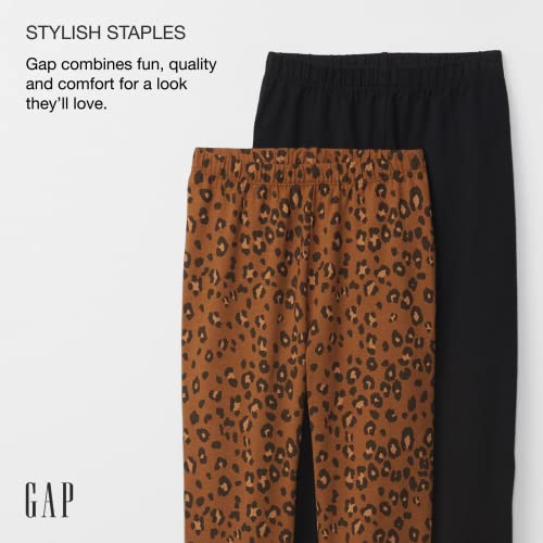 Gap Girls Jersey Legging, Brown Leopard, Medium Us #TOP2