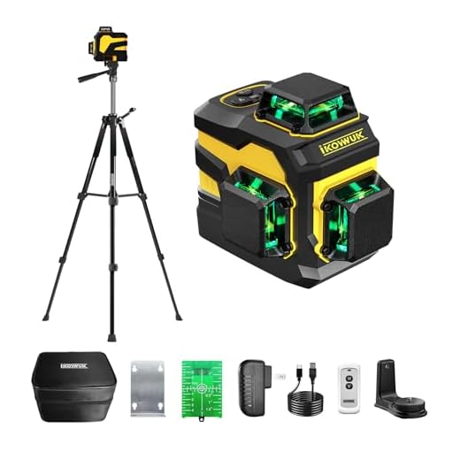 IKOVWUK 3x360° Laser Level Tool