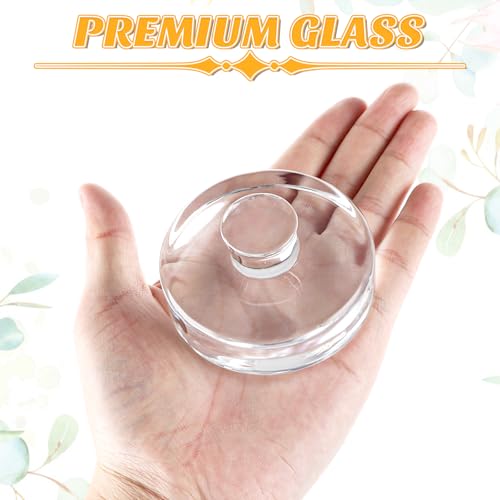 WOPPLXY 9 Stück Fermentiergewichte, Durchmesser: 7cm Fermentationsgewichte, Glasgewichte Fermentieren für Fermentieren Sauerkraut Kimchi Säure Gurken